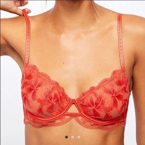 NWOT Free People Daniella Underwire Bra